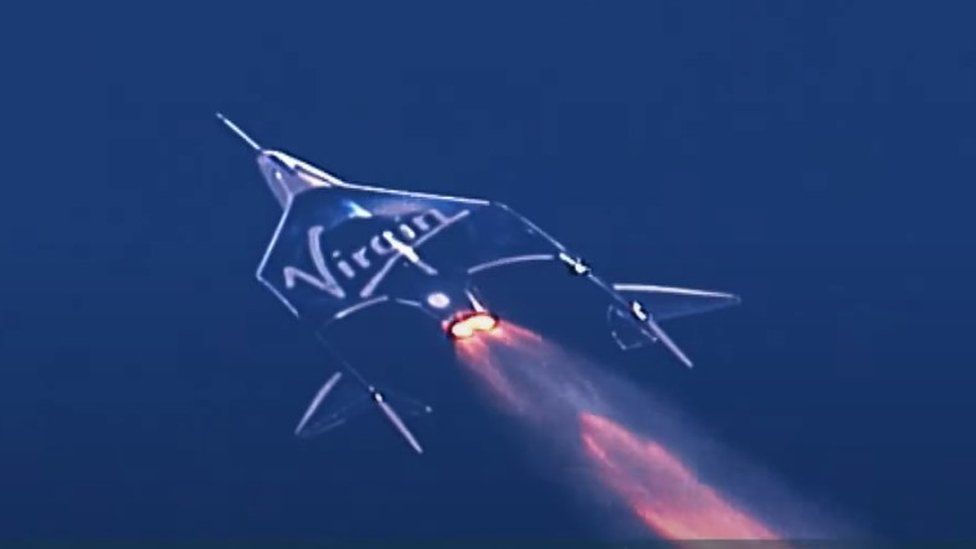 Virgin Galactic: el avión cohete de Sir Richard Branson regresa al vuelo espacial